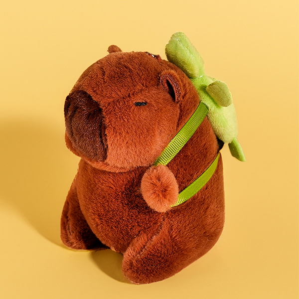 MakBak 5.1-inch Capabara Key Pendant Plush Toy